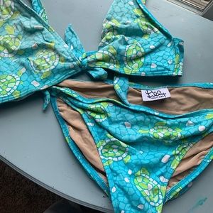 Lilly halter bikini - size 10